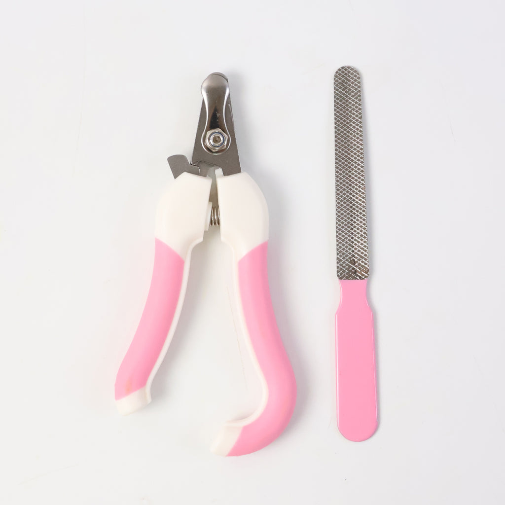 Pet Nail Clipper And File Set (2 Pc)