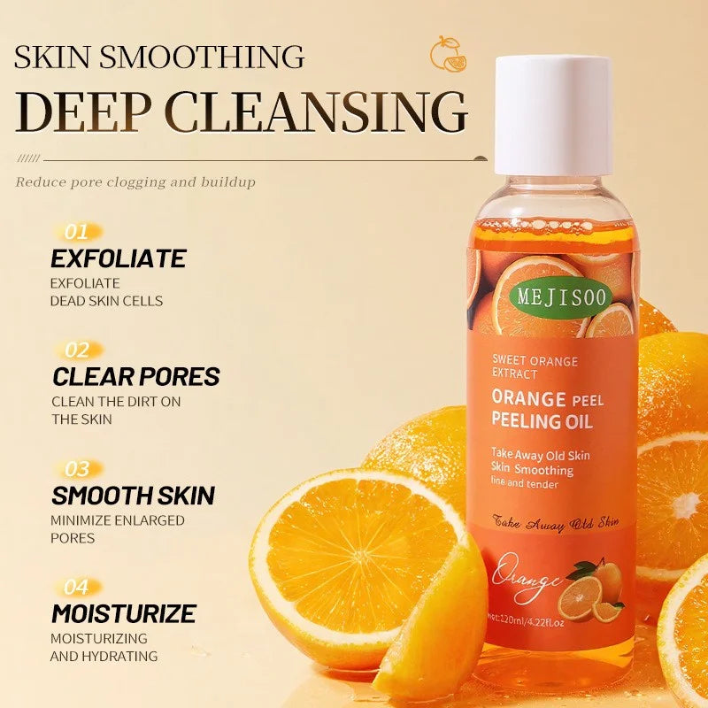 Exfoliating Yellow Peeling Oil Gentle Clean Remove Dead Skin Body Peeling Serum Moisturizing Smooth Tender Skin