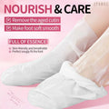 [E] SADOER 1 Pair Peach Foot Mask - Intensive Moisturizing & Nourishing For Dry Winter Foots, Hydrating Repair Care