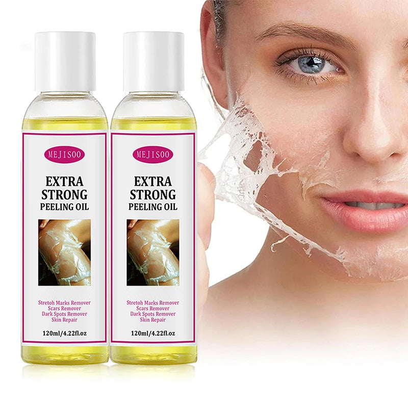 Exfoliating Yellow Peeling Oil Gentle Clean Remove Dead Skin Body Peeling Serum Moisturizing Smooth Tender Skin